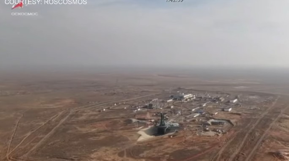 روسيا تطلق سويوز إم إس-28 إلى محطة الفضاء الدولية (242 يوماً)