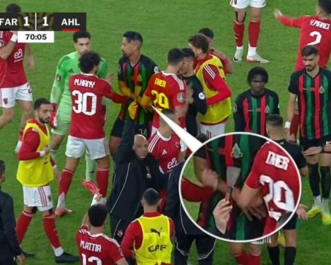 شغب مباراة الأهلي والجيش الملكي: أزمة سكين معجون وتريزيجيه