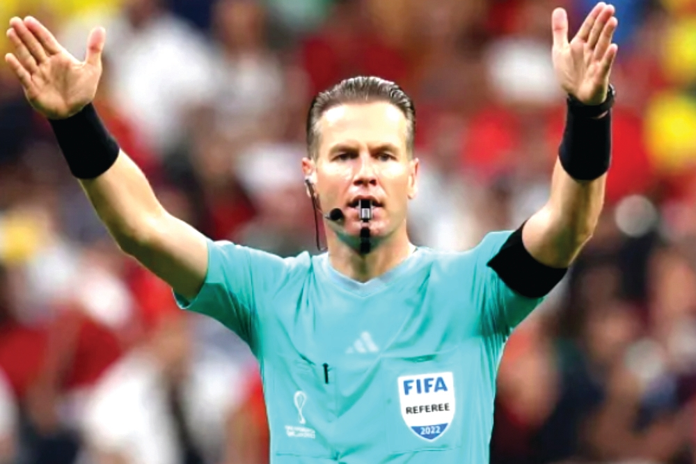 حكام من هولندا وليتوانيا لإدارة ربع نهائي كأس الملك السعودي