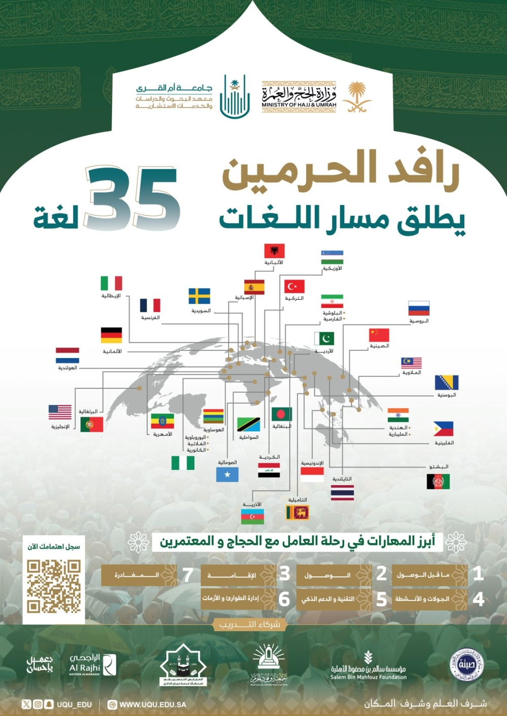 رافد الحرمين: تدريب متكامل لخدمة حجاج موسم 1447هـ