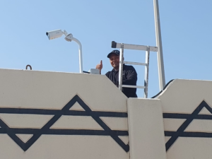 Developing Safwa cemetery with modern technologies: surveillance cameras and smart gates