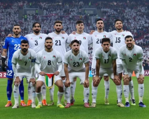فلسطين تهزم قطر واحتفال محمد صالح على طريقة رونالدو