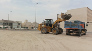 بلدية الخفجي تزيل 5890م³ من المخلفات ضمن حملة نظافة واسعة