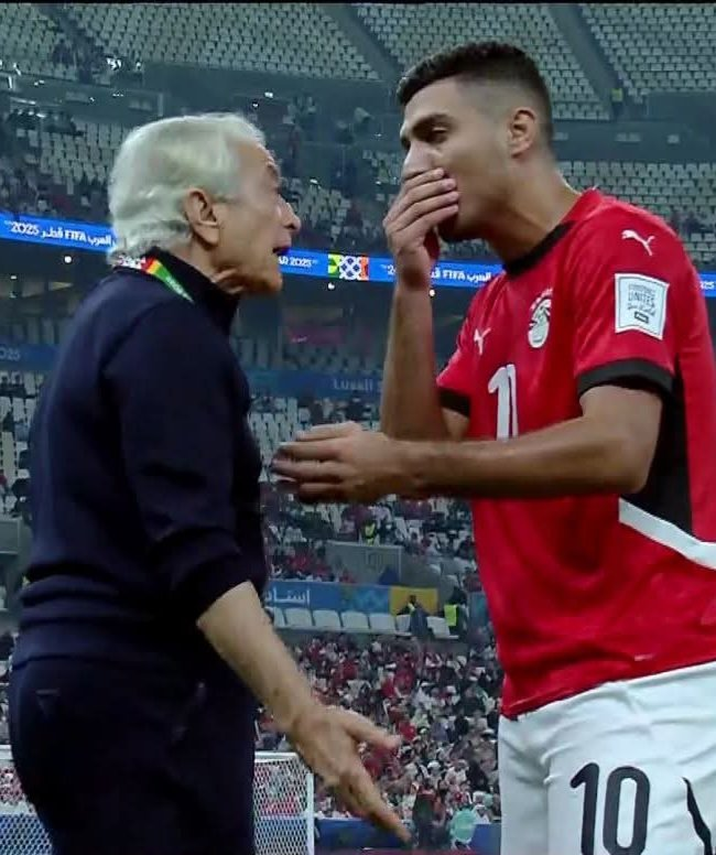 كواليس غضب محمد شريف على مدرب منتخب مصر بكأس العرب