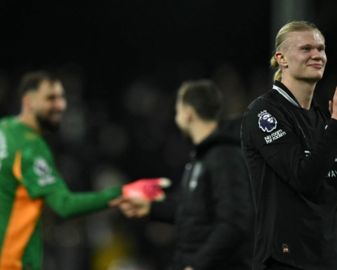 هالاند أسرع لاعب يصل لـ100 هدف في فوز سيتي على فولهام 5-4