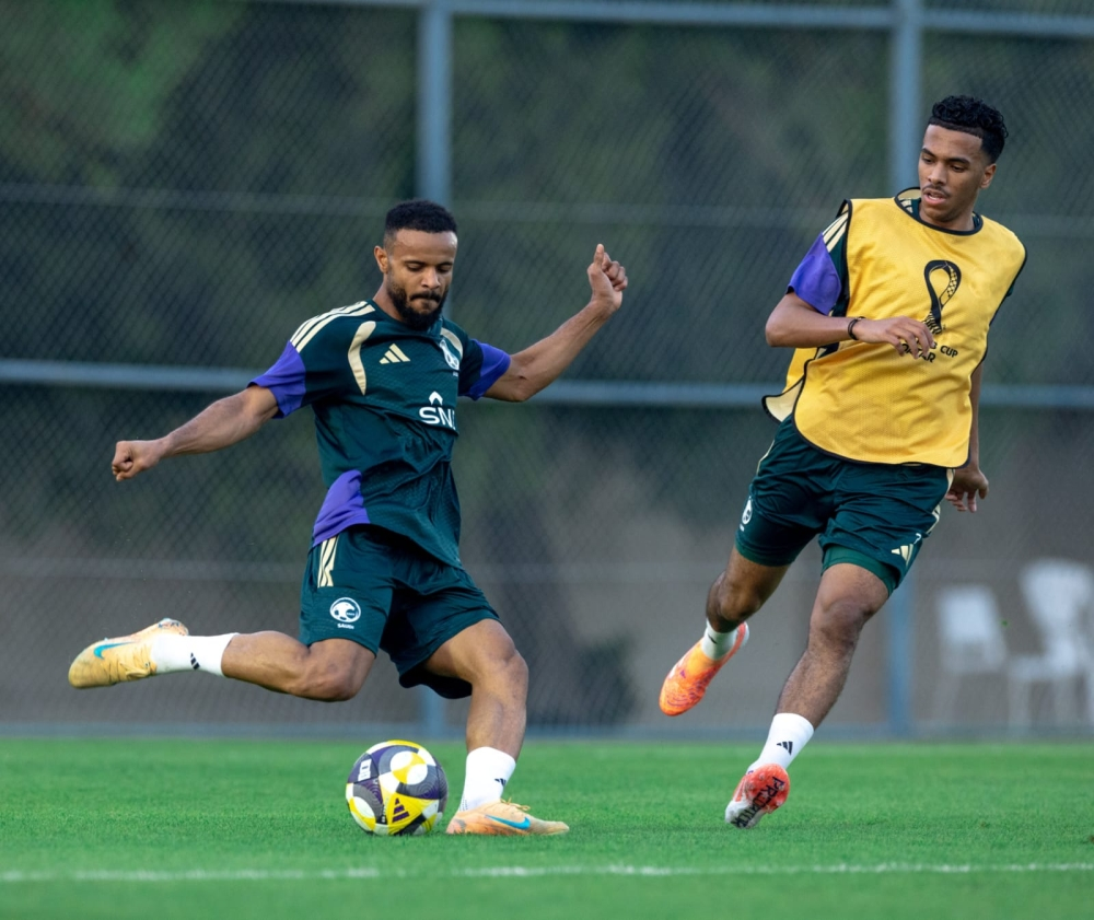 استعدادات المنتخب السعودي لمواجهة جزر القمر في كأس العرب