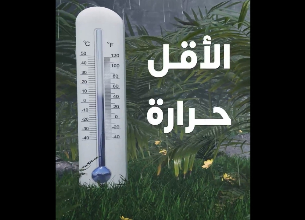حالة الطقس في السعودية: أبها والقريات تسجلان 7 درجات مئوية