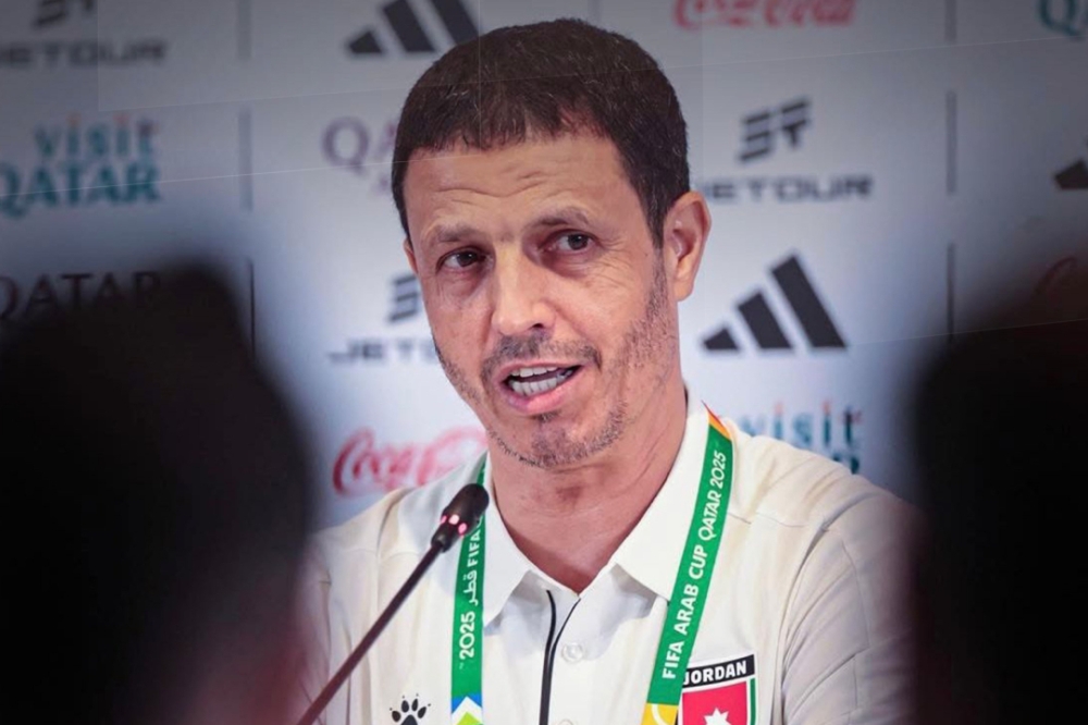 مدرب الأردن يخشى توقيت مباراة الكويت في كأس العرب