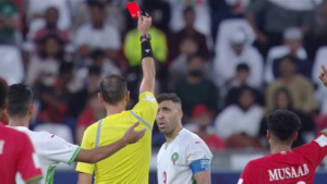 غياب عبدالرزاق حمدالله عن مباراة السعودية والمغرب وعقوبة مضاعفة