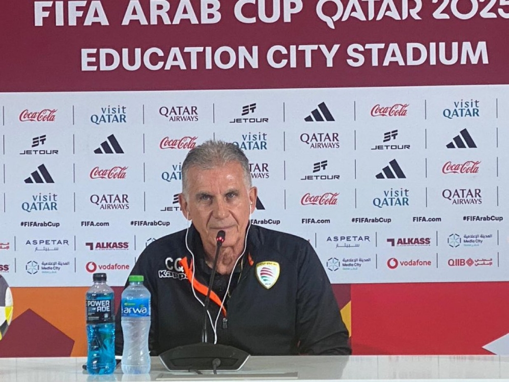 كيروش يتحسر على التعادل أمام المغرب في كأس العرب