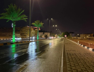 أمطار الجوف: تحذير من سيول وأمطار غزيرة حتى مساء الأحد