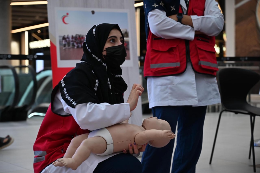 إحصاءات الهلال الأحمر بمكة: 8 آلاف متطوع و65 ألف ساعة عمل