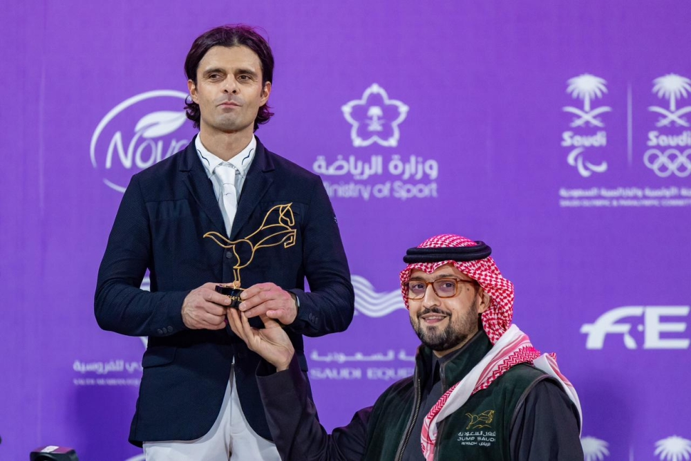 إيمانويل كاميلي بطلاً لـ قفز السعودية بالجنادرية | نتائج الفروسية