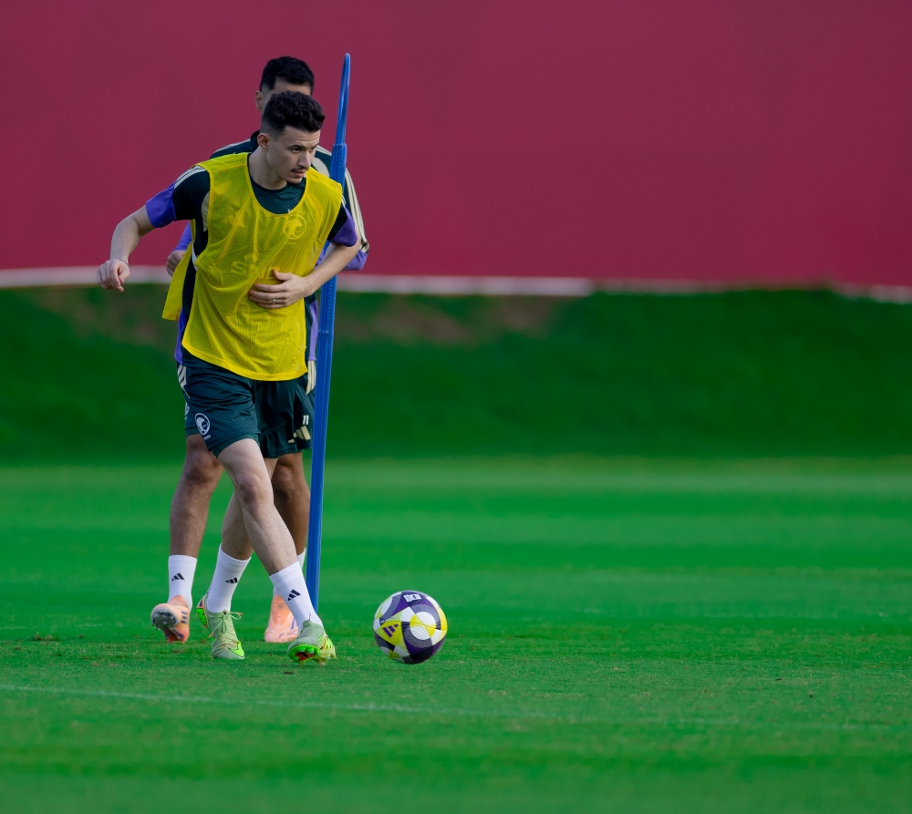 الأخضر السعودي يستعد لمواجهة الإمارات ورينارد يعقد مؤتمراً صحفياً