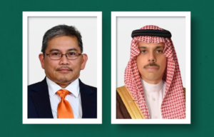 فيصل بن فرحان يبحث العلاقات الثنائية مع وزير خارجية بروناي
