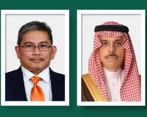 فيصل بن فرحان يبحث العلاقات الثنائية مع وزير خارجية بروناي