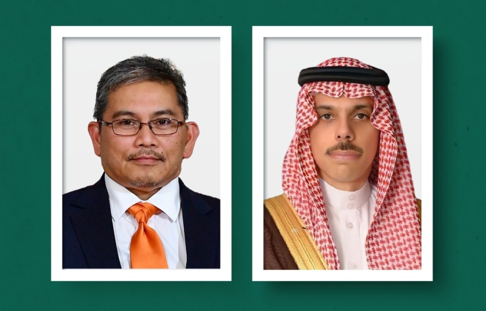 فيصل بن فرحان يبحث العلاقات الثنائية مع وزير خارجية بروناي