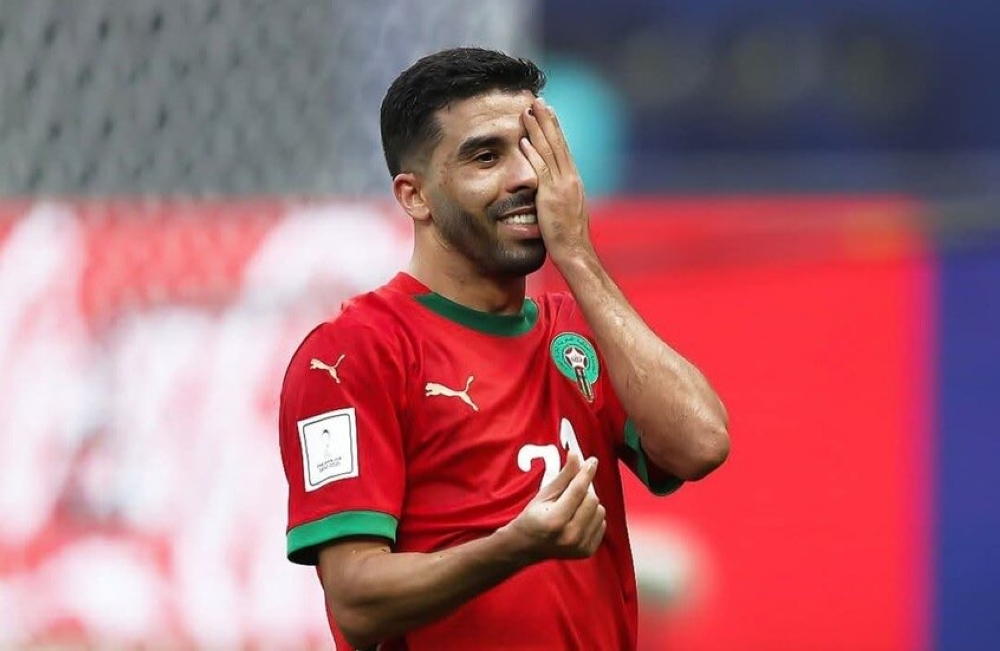 إصابة بركاوي في نهائي كأس العرب 2025 والمغرب يتقدم
