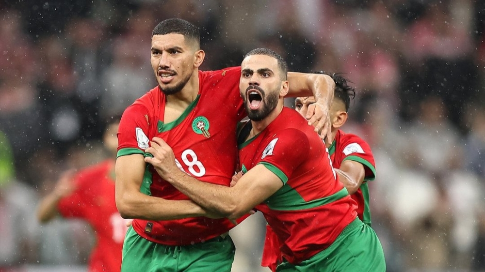 إحصائيات الشوط الأول لنهائي كأس العرب 2025 بين المغرب والأردن