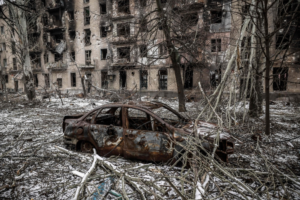 قصف روسي يدمر مخازن زيت دوار الشمس في أوديسا