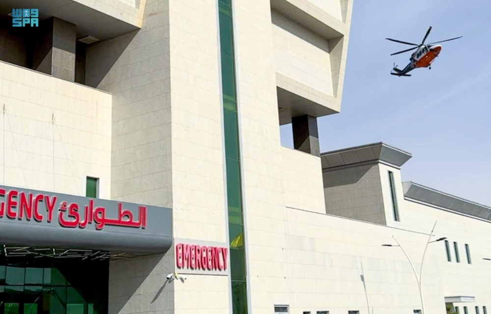 الإسعاف الجوي ينقذ مصابين في نفود النبقية بالقصيم