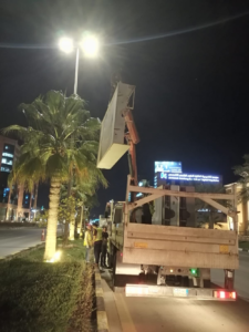 سياسة اللوحات التجارية بالجوف: حظر الإضاءة الومضية وتصنيف المناطق