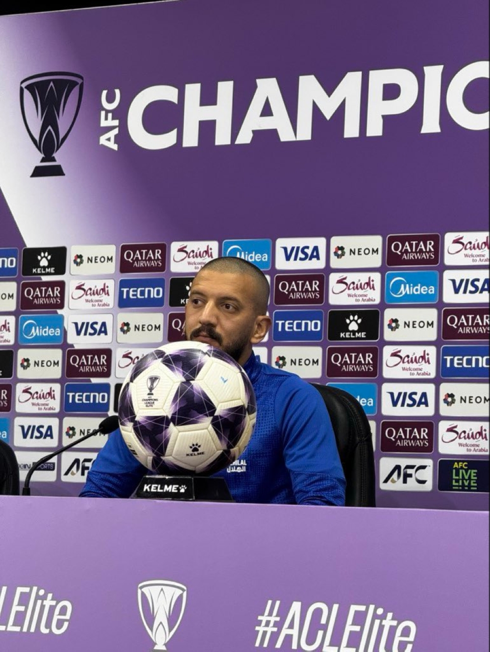 المالكي يتحدى الشارقة: جاهزون للحفاظ على صدارة الهلال الآسيوية