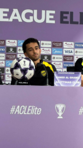 أحمد الغامدي: تركيزي مع الاتحاد طريقي للمنتخب ومواجهة ناساف