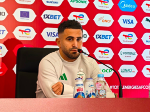 محرز: أمم إفريقيا بالمغرب فرصة لجيل الجزائر الجديد