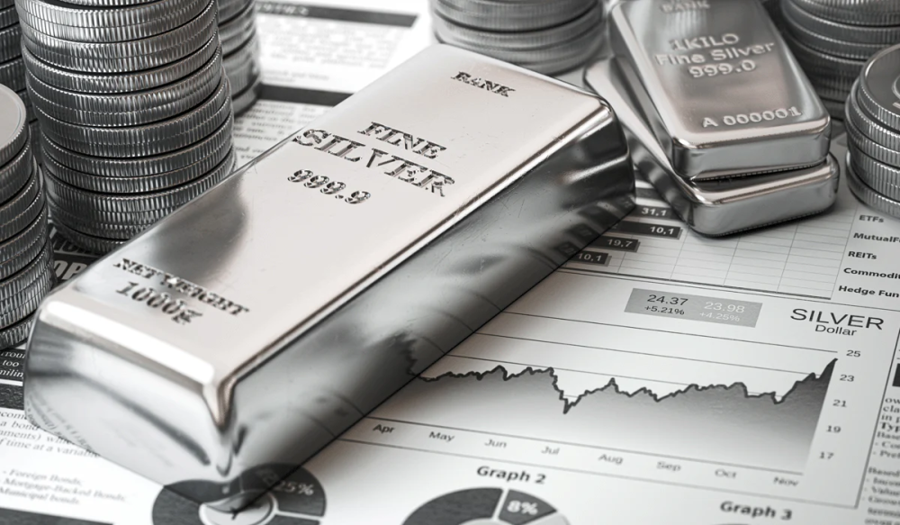 أسعار الفضة تلامس 70 دولاراً والذهب يقترب من 4500 دولار