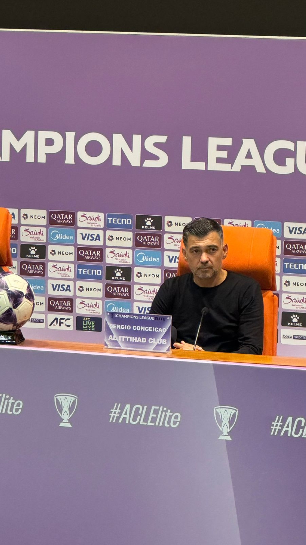 تصريحات كونسيساو بعد فوز الاتحاد على ناساف بهدف بنزيما