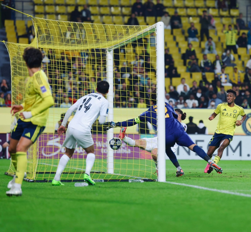 النصر يهزم الزوراء 5-1 في دوري أبطال آسيا 2 - ملخص المباراة