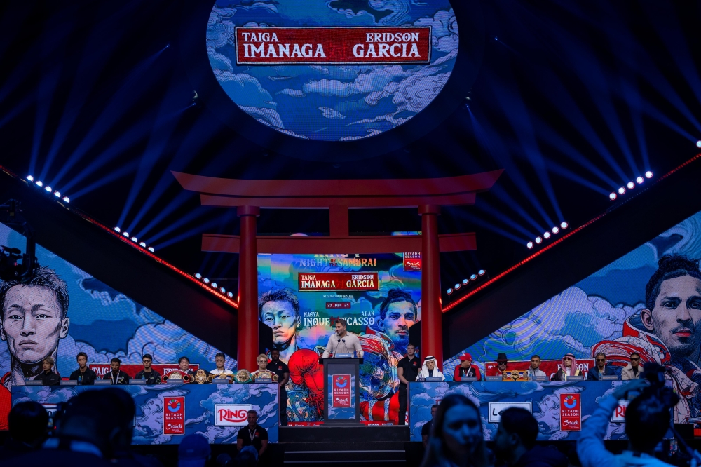 مؤتمر ليلة الساموراي بالرياض: إينوي يتحدى بيكاسو