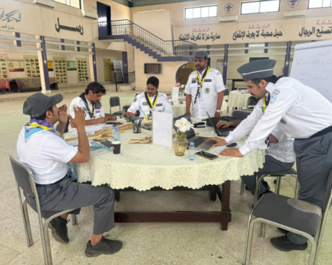 ختام الدراسة المتقدمة للشارة الخشبية بنجران لتأهيل القيادات الكشفية