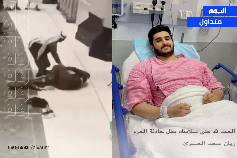 وزير الداخلية يطمئن على الجندي ريان آل أحمد ويشيد ببطولته في الحرم