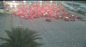 زحام جسر الملك فهد: زمن العبور للسعودية يقفز لـ 40 دقيقة