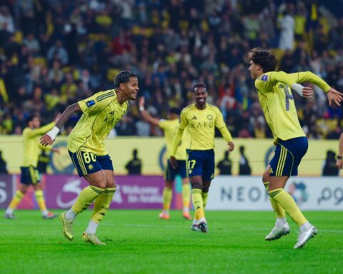 النصر يهزم الأخدود 3-0 ويواصل صدارة دوري روشن السعودي