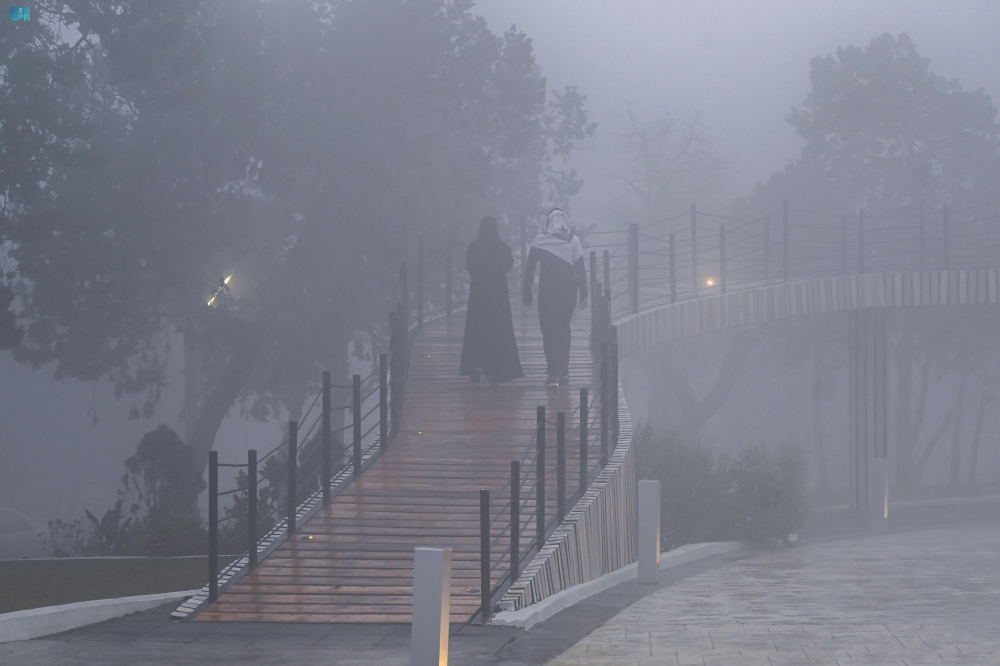 طقس السعودية اليوم: أمطار وغبار وضباب وتحذيرات الأرصاد