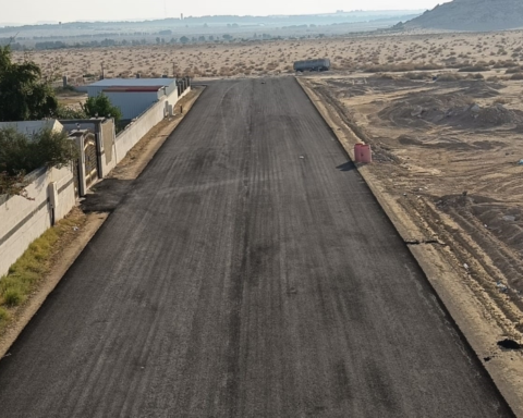 بلدية الصرار تنهي سفلتة هجرة المصيف بمساحة 7353 متراً مربعاً