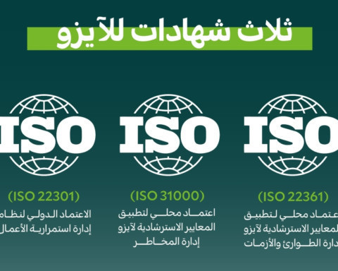 الغطاء النباتي يحصد 3 شهادات آيزو في إدارة المخاطر واستمرارية الأعمال