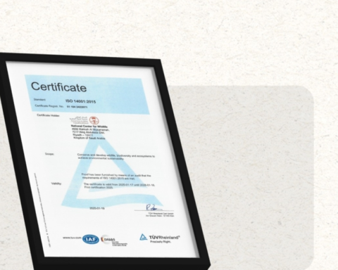 الحياة الفطرية يحصد الآيزو 14001 في الإدارة البيئية