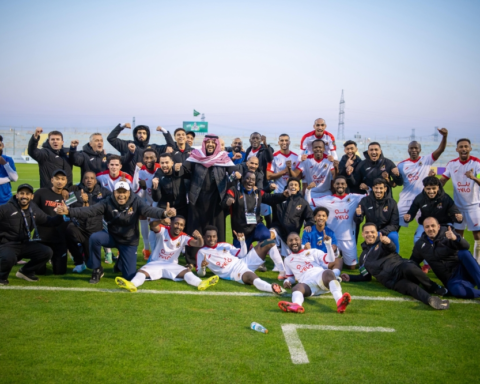 حاتم خيمي يقود الوحدة للفوز على العربي في دوري يلو