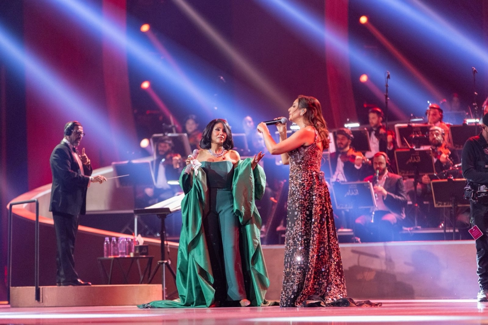 Angham concludes 2025 with a Valentine's Night concert in Riyadh Season with Toni Braxton