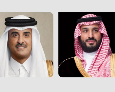 The Crown Prince and the Emir of Qatar discuss relations and regional developments