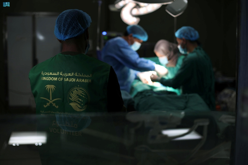 مركز الملك سلمان للإغاثة يجري 99 عملية جراحية في غزة