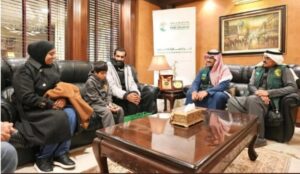 مركز الملك سلمان يتكفل بعلاج الطفل يزن نسمان من غزة