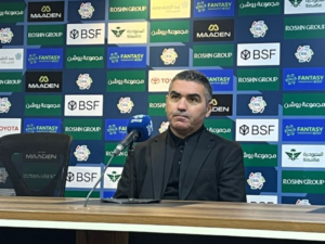 تصريحات جلال قادري بعد مباراة الحزم ونيوم وإصابة السومة