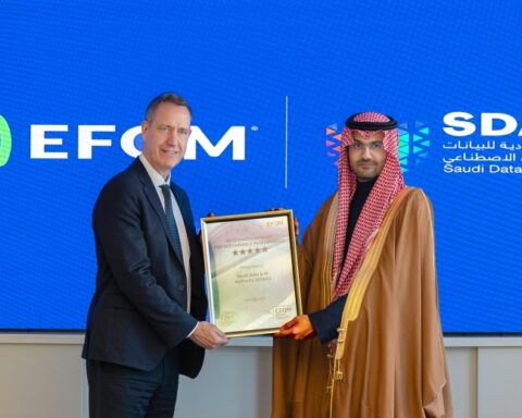 SDAIA is the first Saudi government entity to receive EFQM certification at the 5-star level