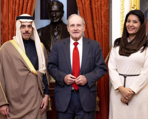 Saudi Foreign Minister meets with Rubio and Rich in Washington