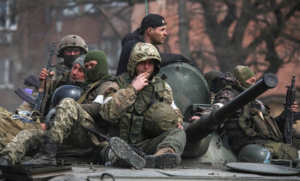 Russia rejects the deployment of peacekeeping forces and describes Europe as the axis of war